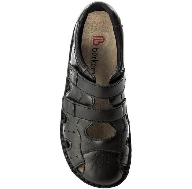Женские слипоны на липучке Berkemann Larena 03100 black