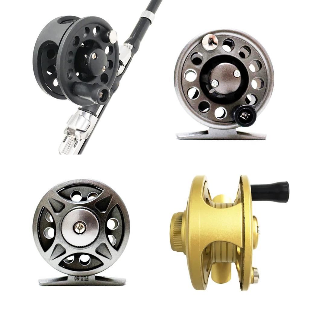 Orurudo Fishing Tackle puchi Series Taiko Reel puchi-TY40 Silver (for cast fishing, pier fishing, sea fishing for tanago, black porgy, rockfish,