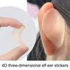 Elf Ear Support Stickers Invisible Ear Corrector Earlobe Support Patches Elf Ear Makeup V-Face Stickers Easy Use