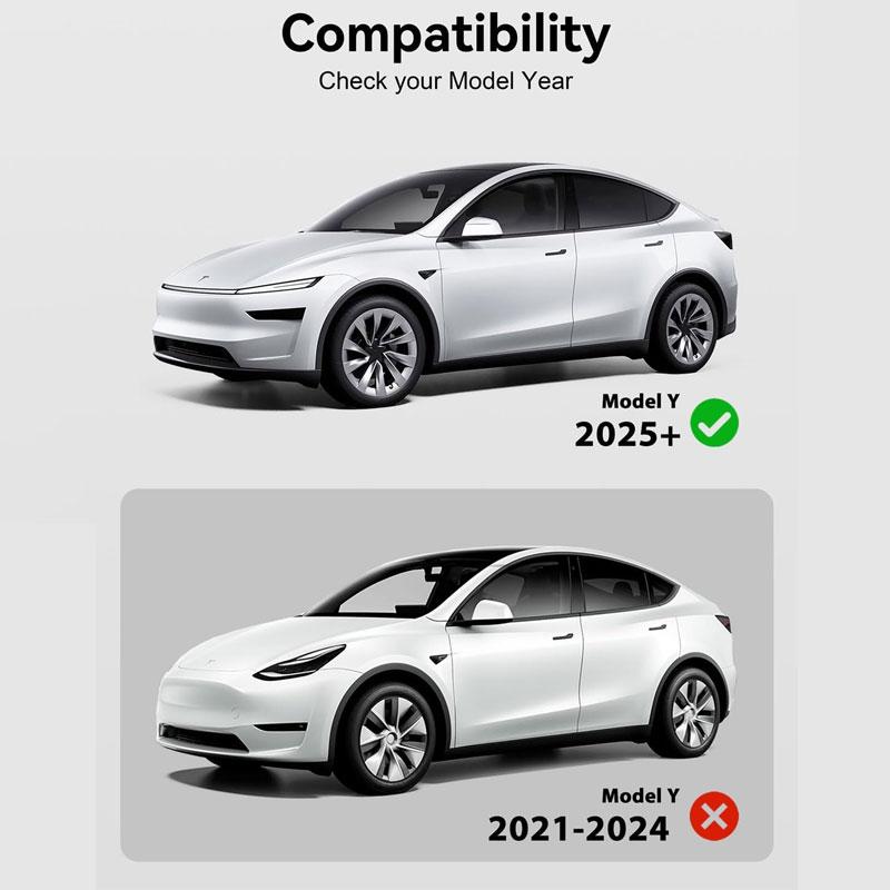 Skylight Sunshade For Tesla Model Y Juniper 2025 Nano Ice Crystal Heat Insulation Glass Front Rear Sunroof Sun Visor Accessories