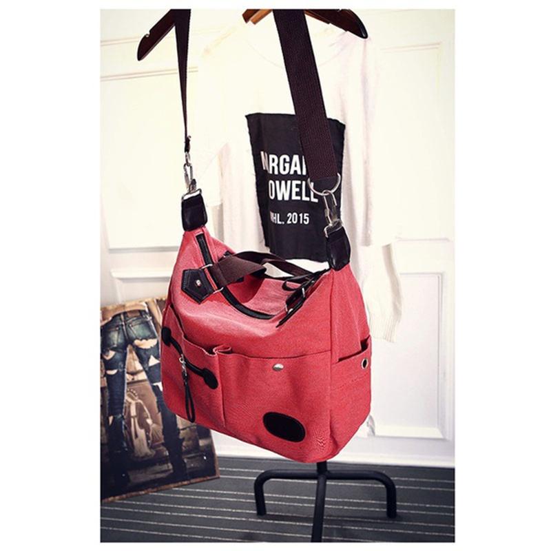 

Елегантний жіночий рюкзак-сумка через плече з класичним шармом і позачасовим дизайном WatermelonRed