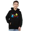Monsters Inc Childrens/Kids Get Festive For Christmas Mike & Sulley Heather Hoodie