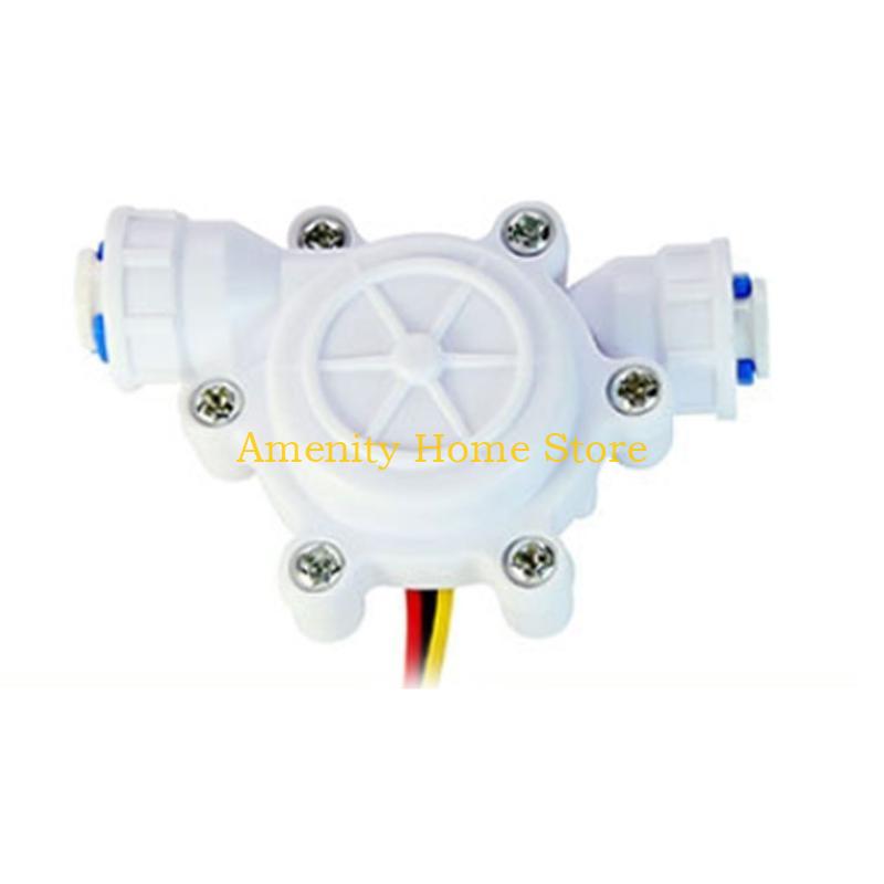 F26C Multiple Styles Flow Sensor Control Meter Flowmeter Counter 0.2-8L/min Water Flow Sensor Switch Drinking Fountain Coffee
