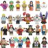 Klocki Budowlane Minifigurki Piraci z One Piece Zabawka Luffy Zoro Chopper Ace Figurka Akcji Edukacyjny Prezent dla Dzieci