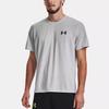 Under Armour Rush Run T-Shirt 'Light Grey' Men's 1378403-011