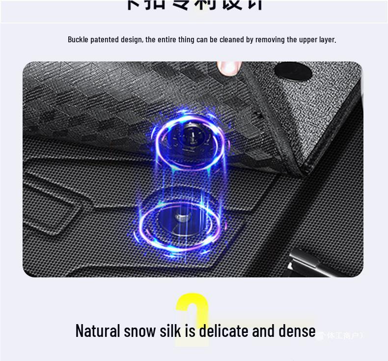 2025 Geely Binyue L TPE Floor Mats Full Set - Car Interior Decoration & Modification Parts.