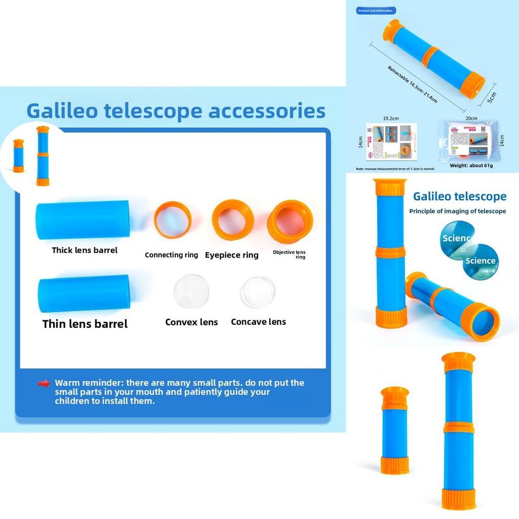 Wissenschaftliches Experiment DIY Teleskop-Bausatz für Kinder Pädagogische Physikspielzeuge