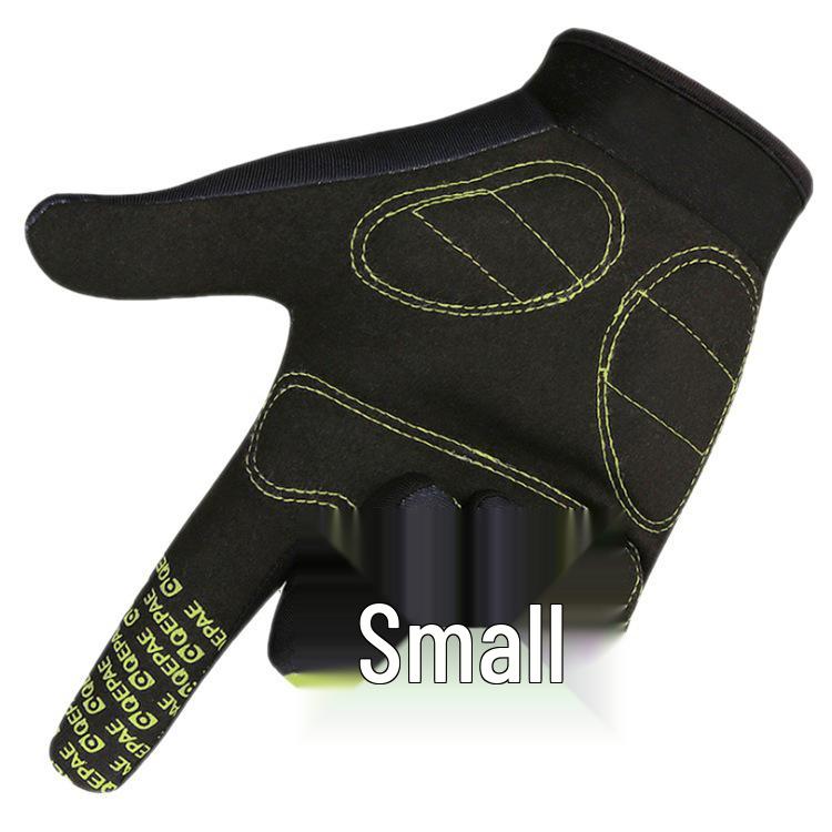 Qepae Chipoer Full Finger Warm Skull Cycling Gloves for Outdoor Sports
