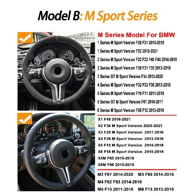 

Motor Sport Models Steering Wheel Button Control Knob Keys For BMW M Series F10 F11 F30 F34 F01 F02 F07 F06 F12 F25 F26 F15 F16