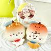 Cartoon Flip Bread Man Doll Flip Bread Villain Doll Plush Toy Cute Bag Doll Hanging Decoration