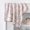 2025 New Summer Women Paisley 70x70cm Square Scarf Print Comfort Shade Imitation Silk Scarf Travel Scarves Bandana Hair Tie Band