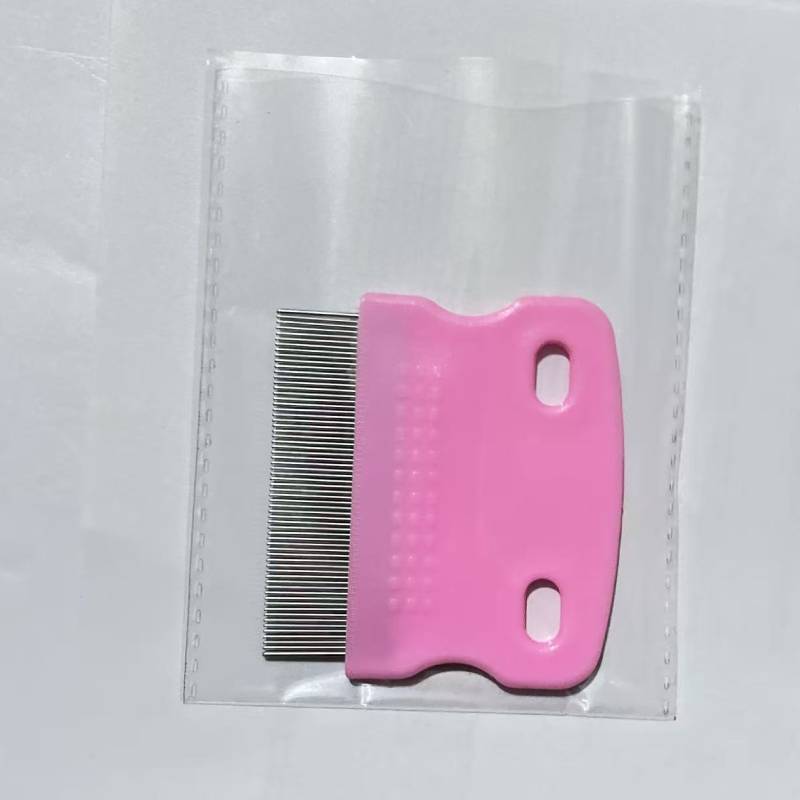 Pet Flea Comb Stainless Steel Tooth Pet Grooming Tool For Dogs And Cats