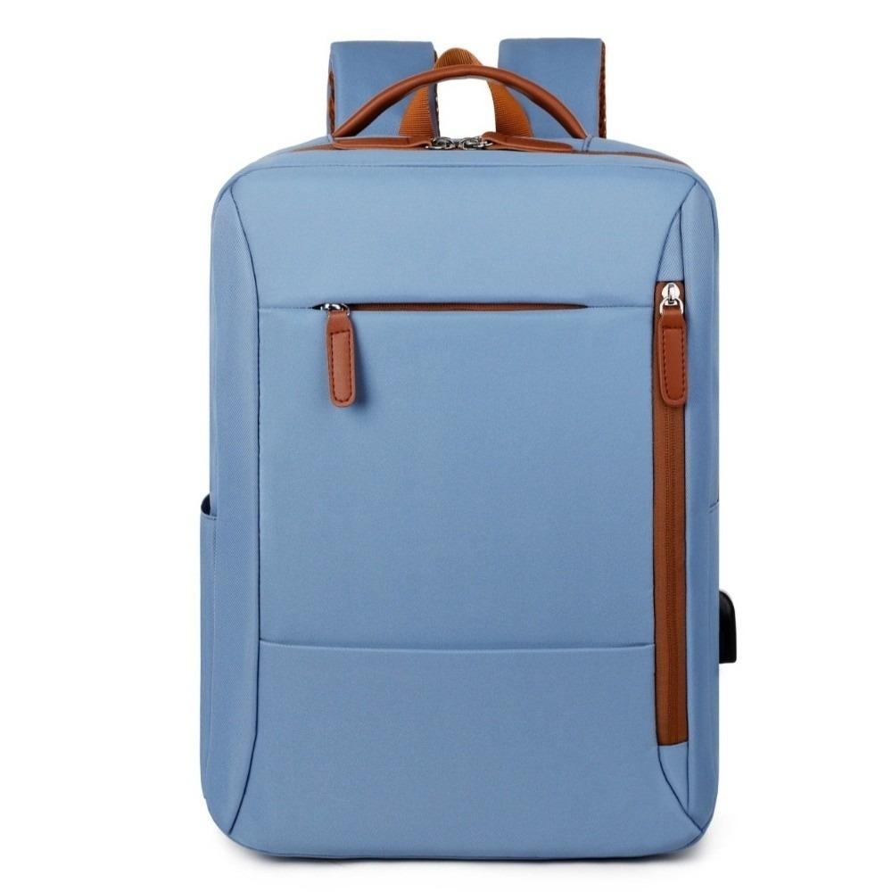 

Oxford Student School Bag Wear-resistant Business Backpack Fashion Laptop Backpack Women синий