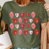 Strawberries Fruit Strawberry Plant Gardening Shirt Gardener Tee TShirt Gd