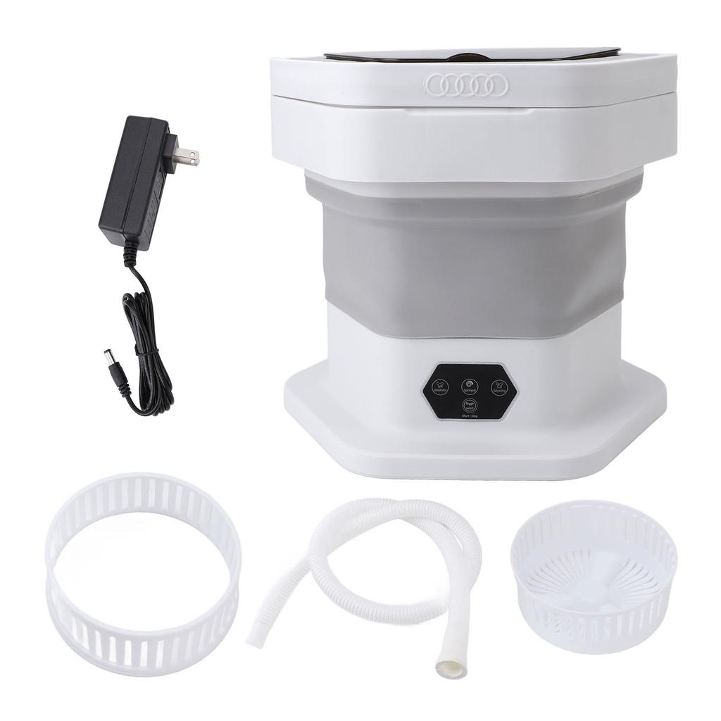 Mini Foldable Washer Wash and Spin Combo Ultra Cleaning Portable Travel Washer for Baby Clothes