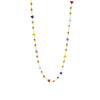 Irregular New Fashion Colorful Necklace Lovely Small Temperament Stone Necklaces Gentle and Versatile Stainless Steel Jewelry