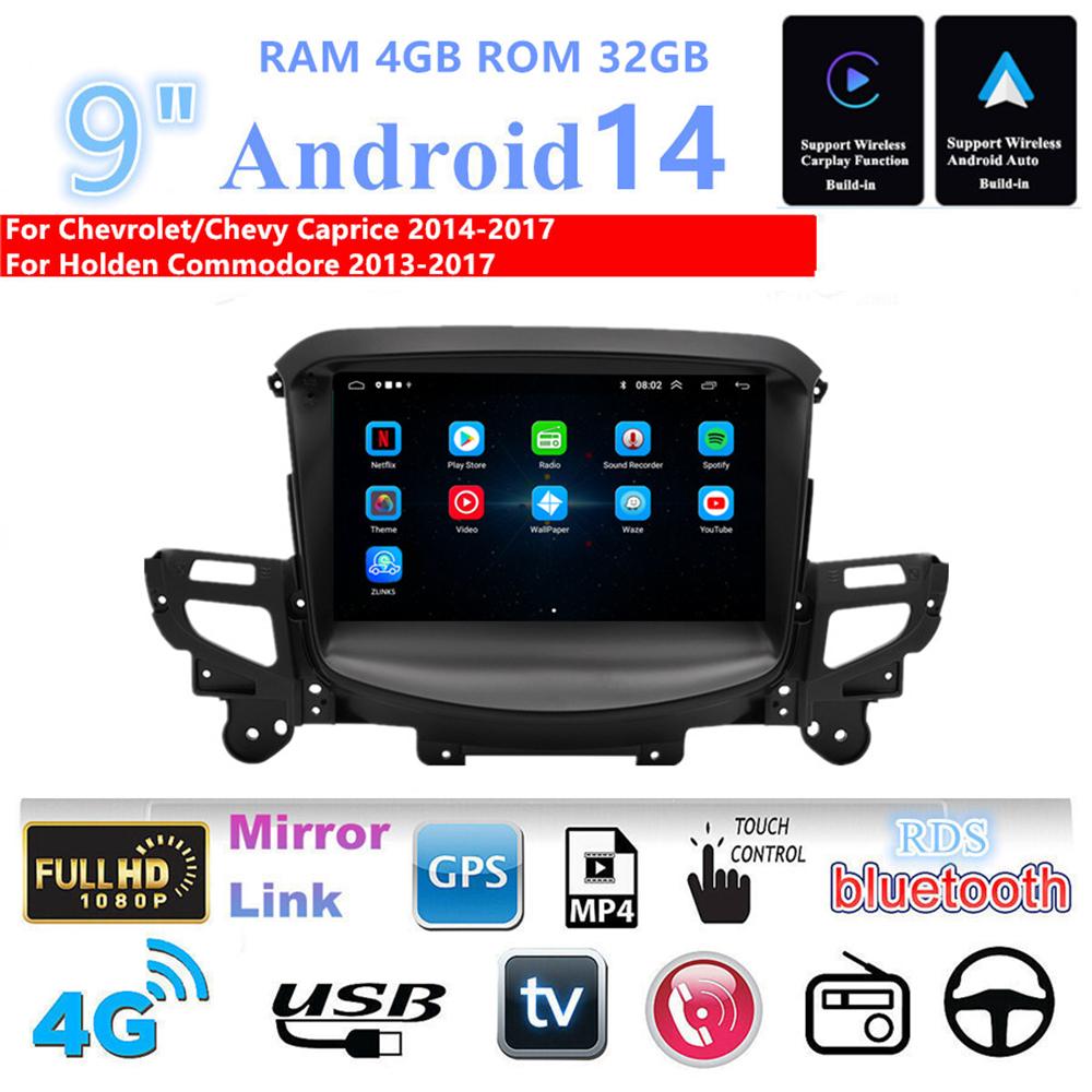 9'' w/ Carplay Car Stereo Radio GPS Navigation For Holden Commodore 2013 - 2017