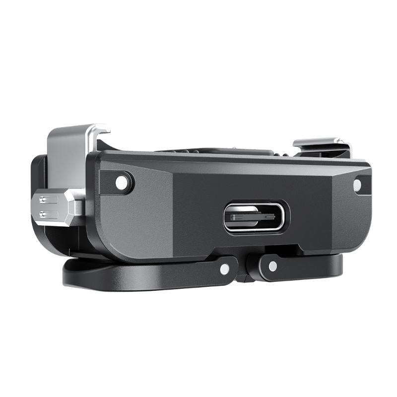 Magnetic Quick Release Mount for Camera Nylon Base with Charging Port Multiple Angle Adjustment