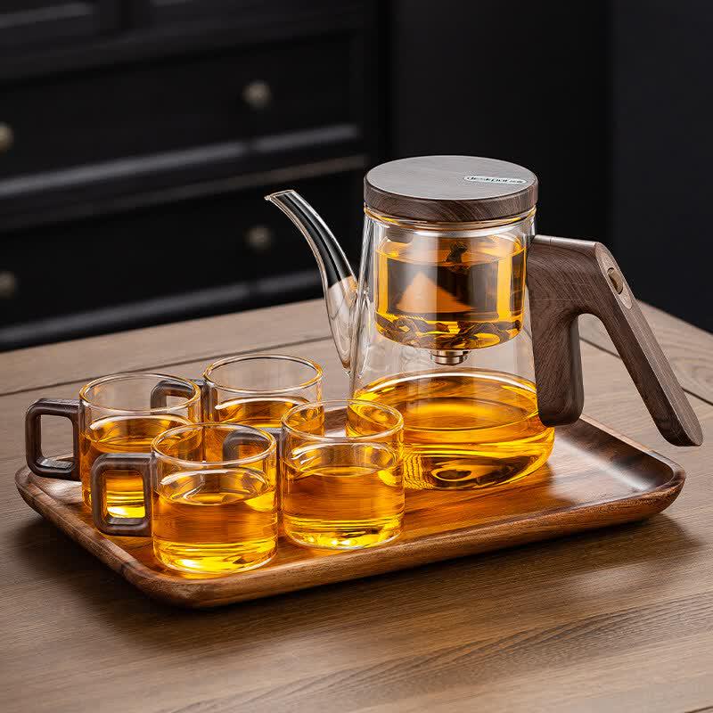 Magnetic Glass Tea Infuser Set