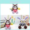 Pomni Jax Circusthemed Plush Bunny With Polyester Fiber For Children And Fans
