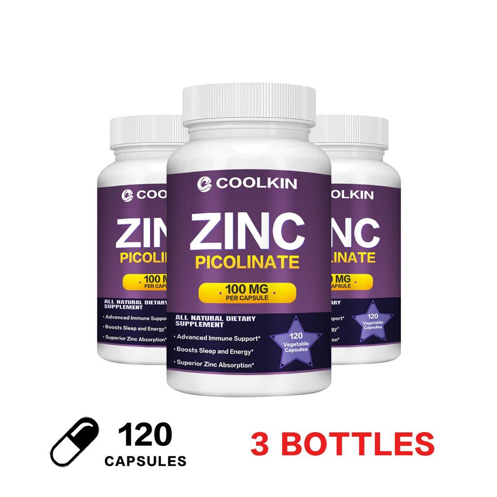 Zinkkapseln hoher Reinheit, 100 mg pro Portion, rein natürlich, schonend und leicht absorbierbar, geeignet für Männer und Frauen.