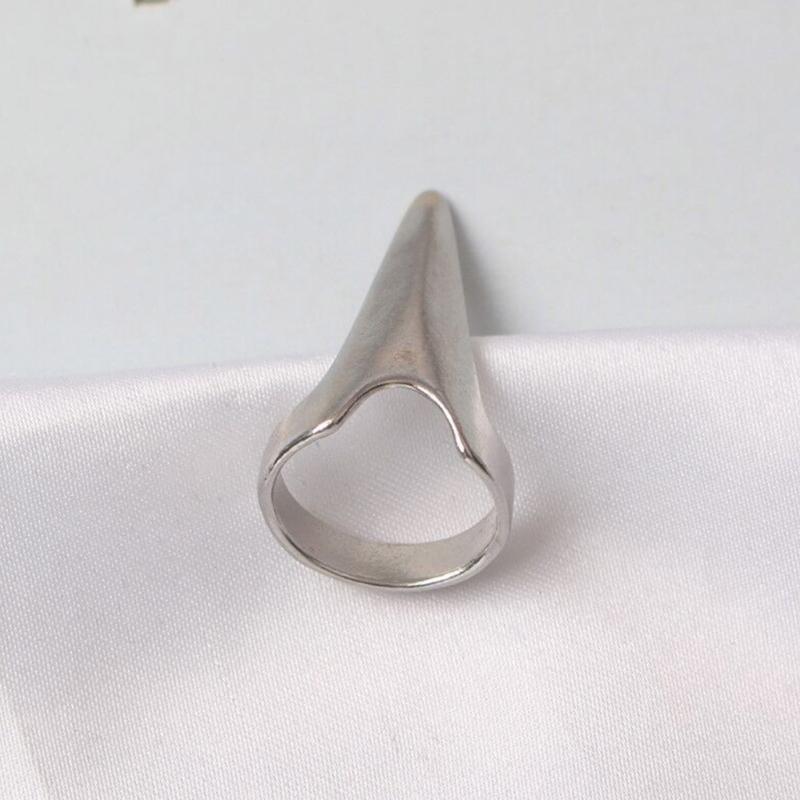 Elegante Retro Punk Krallen Nagelringe Praktisches Accessoire für trendbewusste Frauen Verstellbarer Legierungsmodeschmuck Geschenke