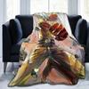 Anime OnePunchManS Blanket Cover Saitama Cartoon  Fleece Throw Blanket Summer Air Conditioning Printed Lightweight Bedsprea