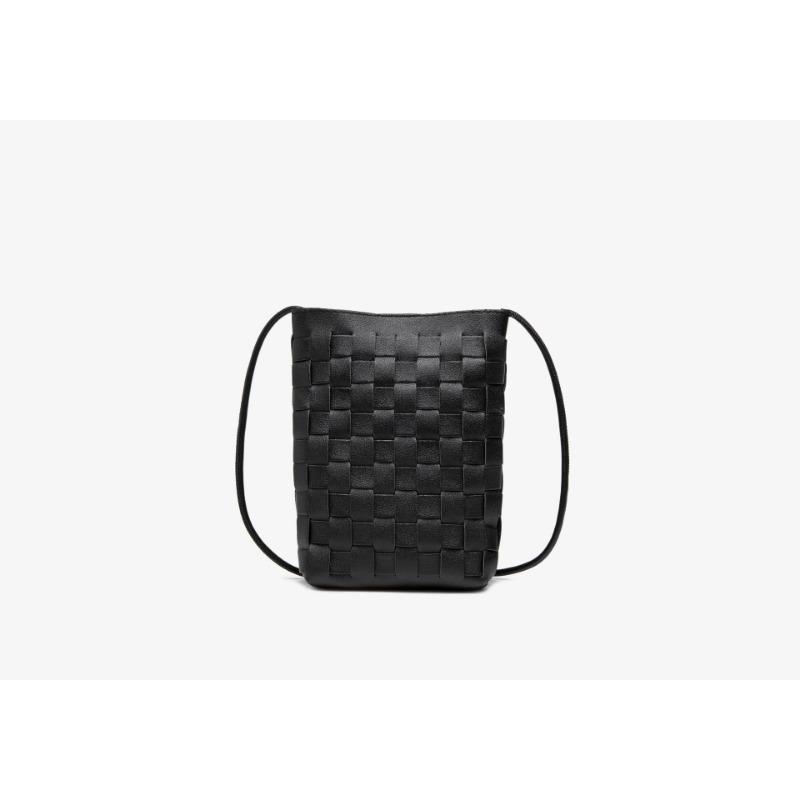 Women's bag fashionable and simple mobile phone bag new casual shoulder bag texture woven women's bag