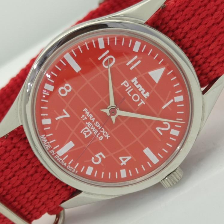 

Б/У HMT PILOT INDIAN МУЖСКИЕ МЕХАНИЧЕСКИЕ ЧАСЫ a415072-1 Sku010-a415072