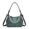 Genuine Brand Top Quality PU Leather Bags for Women Designer Top-Handle Bags Ladies Casual Tote Shoulder Crossbody Bag 2 Layers