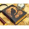 Raven Leather Grimoire •  Book of Shadows • Spell book Journal • Witchcraft Gift