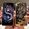 For Xiaomi 11T Pro Mi11T Cool Dragon Tiger Painted Phone Case For Xiaomi Mi 11T 11TPro 5G Soft Silicone TPU Cases