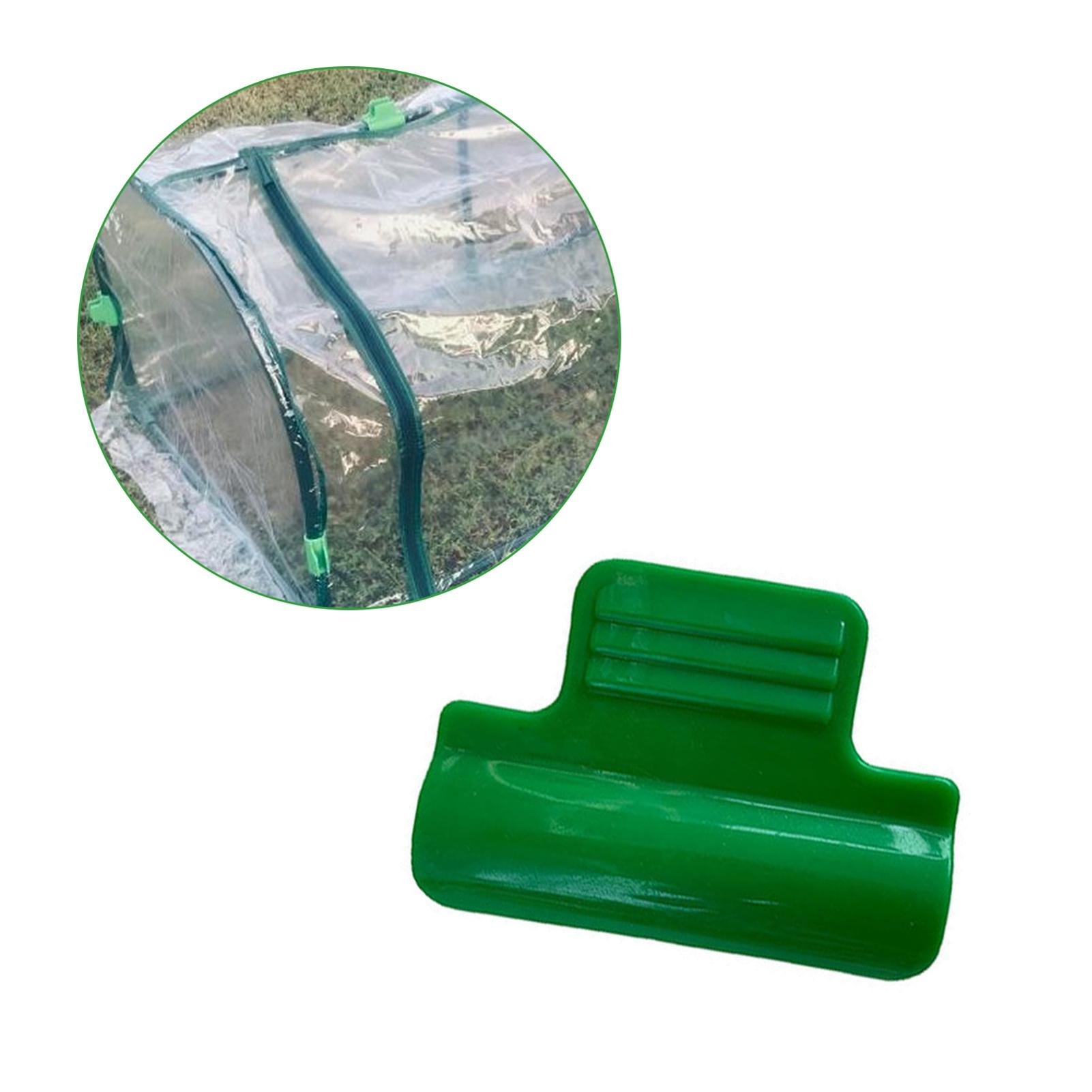 

Greenhouse Clamps for Plants Supporting Garden Piles Plastic Net Ring Clip Frame Shadow Mesh Bar Clip