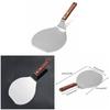 Stainless Steel Pizza Spatula Pie Cake Shovel Pancake Baking Tool For Home Kitchen