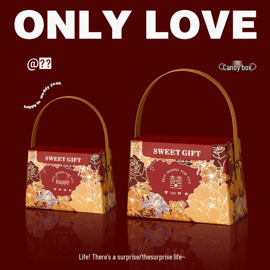 2025 Chinese Style Wedding Engagement Candy Box