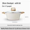 Mingjue Non-stick Maifan Stone Soup & Stew Double-ear Pot for Induction Cookers