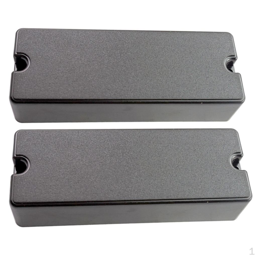 2x Seal Pickup Cover two holes for Electric Bass Replacement