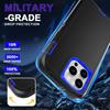 Military Defender Shockproof Armor Phone Case For IPhone Air 17 16 Pro Max 15 14 Plus 13 12 11 Smooth-Touch Ott PC+TPU Box Non-slip Protect Cover Clip
