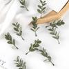 40/80PCS Artificial Plants Leaf Wedding Party Home Decor Accessories Diy Candy Boxes Garland Festival Decorative Flowers Wreath