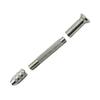 1PC Mini Micro Aluminum Hand Drill with Keyless Chuck +10pcs Twist Drill Bit Woodworking Drilling Rotary Tools