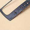 Carbon Fiber Interior Gear Shift Panel Cover Trims For Honda Civic 2016-