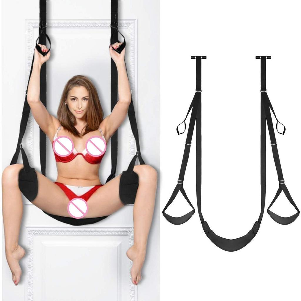 Altalena Sessuale a Forma di Cancello per Coppie Adulte - Altalena Sessuale da Sospensione Indoor BDSM e Giocattolo Sexy per Bondage - Facile da Installare