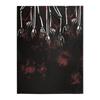 Halloween Rose Skull Head digitalprinted polyester Bedroom velvet flannel soft sofa cover blanket Fleece soft sofa cover