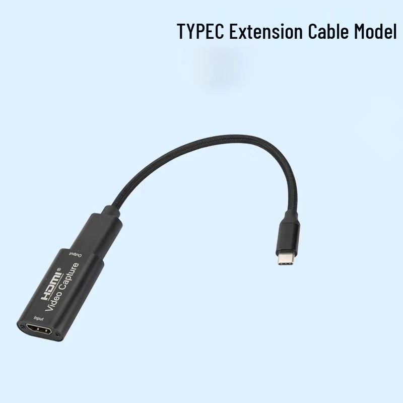 HDMI To USB High-Definition Capture Card for Laptop Monitoring & Game Live Streaming with Switch/PS4 Compatibility