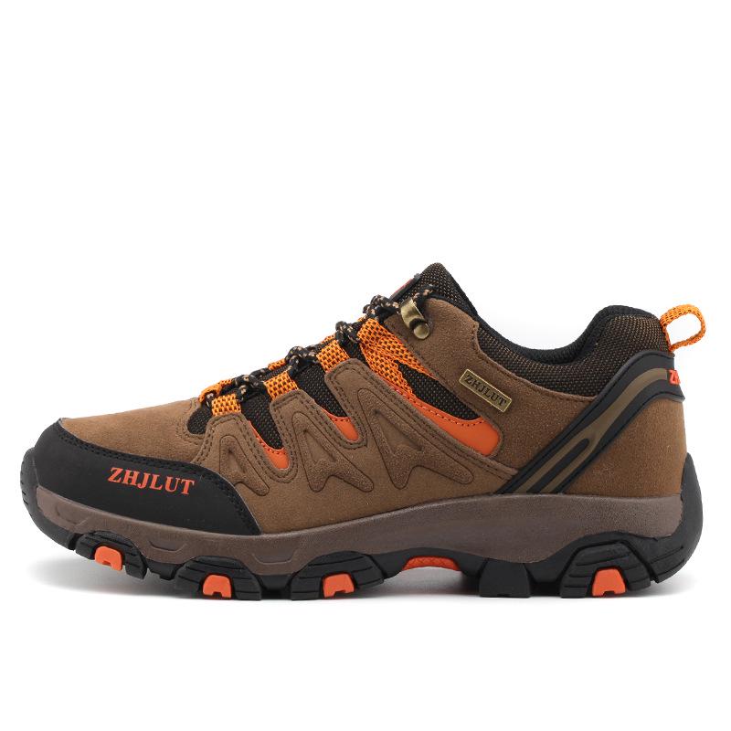 

Non-Slip Outdoor Hiking Sneakers for Couples 42 коричневий