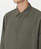 MUSINSA STANDARD Relaxed Linen-Like Shirt [Khaki Gray]