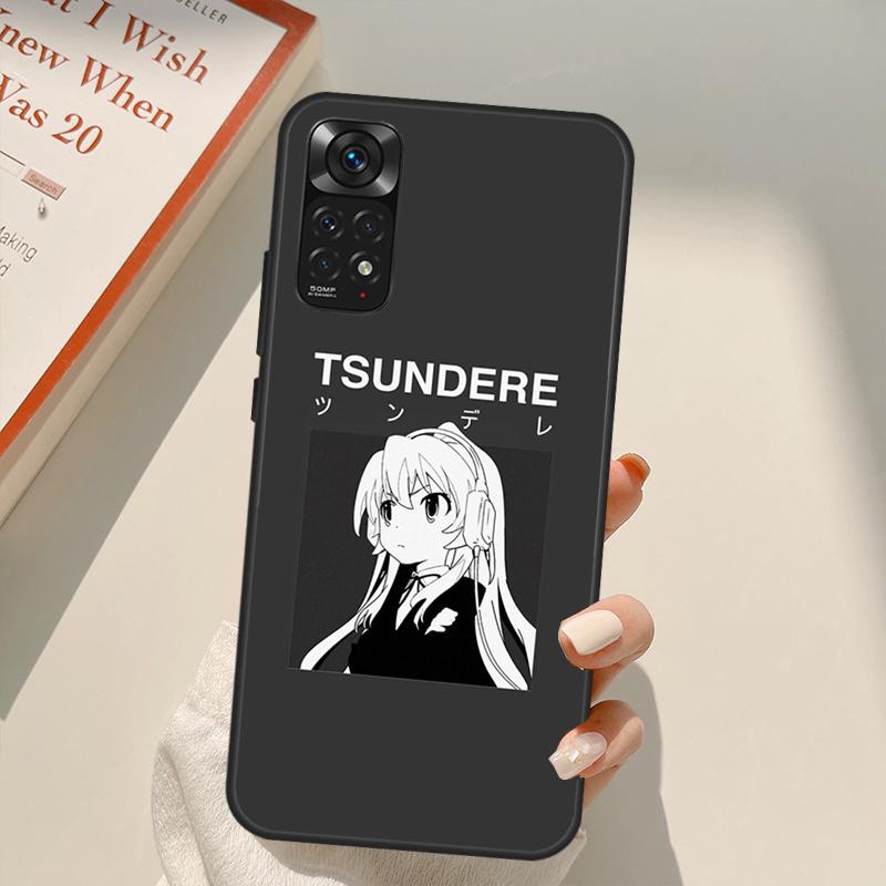 Anime Toradora Aisaka Taiga Case For Xiaomi Redmi Note 11 10 9 8 Pro Note 11S 10S 9S 8T K50 K40 9A 9C 10A 10C Cover