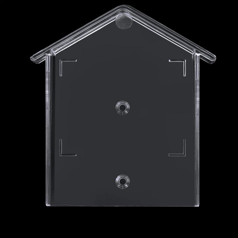 Smart Home Wireless Doorbell Rain Cover Waterproof Cover Doorbell Ring Chime Button Transparent Home Waterproof Shells