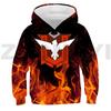 3D Free Fire Garena Hoodie Tracksuit Men Daily Anime Printed Pullovers Girls Harajuku Oversized Sweatshirt Sudaderas Outerwear