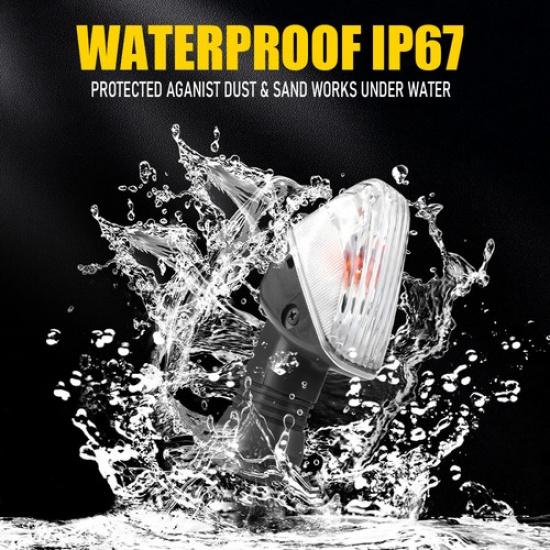 2X Front Rear Turn Signal Indicators Light For KAWASAKI KLR 650 08-17 Clear Lens